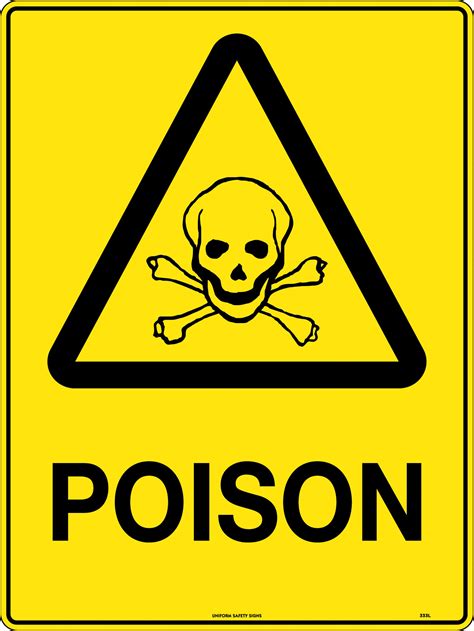 Poison Caution Signs Uss