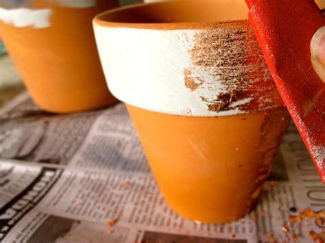 Get Gilded Gold And Brass Leaf Terracotta Pots With Sass Homejelly