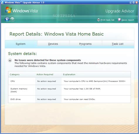 Download Windows Vista Upgrade Advisor