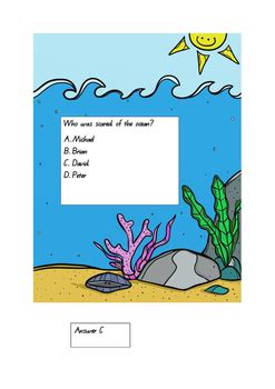 There's a meeting in my bed, oh. There's a Sea in my Bedroom by Margaret Wild Comprehension ...