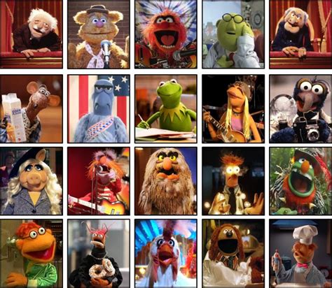 Muppet Character Match Up Quiz
