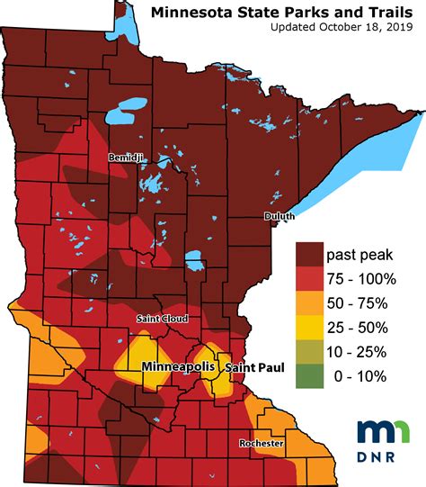 Baby Drive South Fall Colors Peaking Across Much Of Southern Mn Mpr