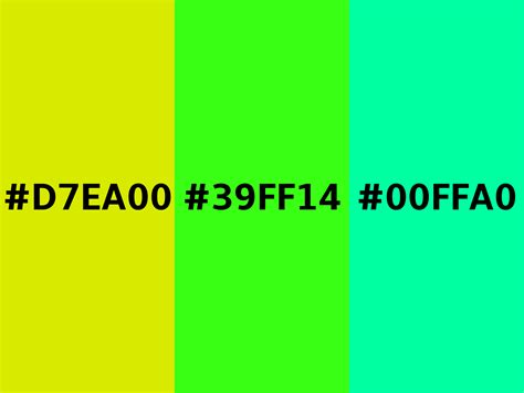 Neon Yellow Color Codes The Hex Rgb And Cmyk Values That You Need Images