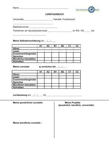 Lerntagebuch is nich old school. Lerntagebuch Uni / Bi Wi 4 Zusammenfassung - 05-BWI-04 - Uni Leipzig - StuDocu : Lerntagebuch ...
