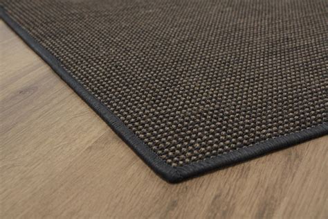 Beim sisal teppich vergleichen, solltest du dich immer schon im voraus in einem sisal teppich test über den jeweiligen bestseller informieren. Sisal Carpet umkettelt Patterned Ebony 250x350cm 100% ...