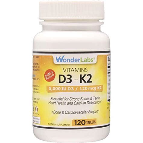 Vitamin D 5000 Iu Vitamin D3 K2 Support A Healthy Immune System