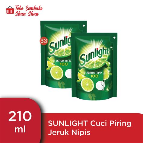 SUNLIGHT SABUN CUCI PIRING 210 ml | Shopee Indonesia