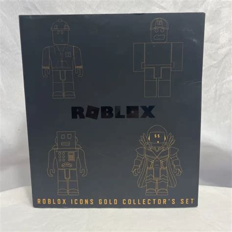 15th Anniversary Roblox Icons Gold Collectors Set Action Figure Pack