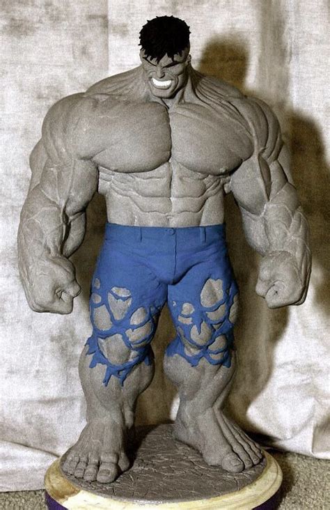 Dale Keown Merged Hulk Statue By Sup3rs3d3d On Deviantart Comic Book