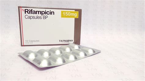 Rifampicin Capsules Bp 150mg Taj Pharma Taj Generics Pharmaceuticals