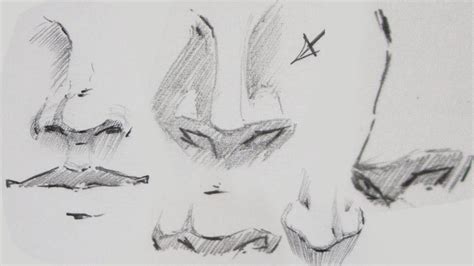 How To Draw Realistic Anime Nose Draw Easy