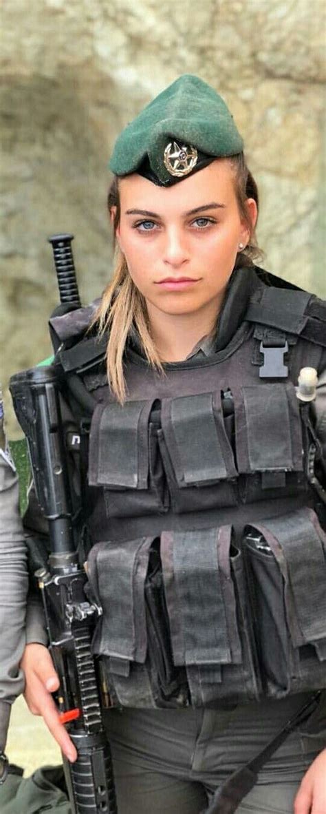 Idf Women Military Women Military Girl Mädchen In Uniform Israeli