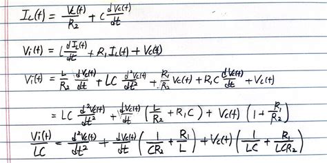 Solved Rlc Circuit Equation Solveforum