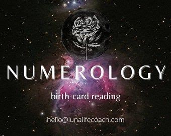 FULL Package Numerology Birth Chart Including The Nodes And FULL Human