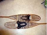 Pictures of Wood Frame Snowshoes
