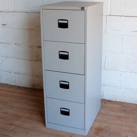 Get the added function you need while showing off your style. BISLEY Basics 4dwr Filing Cabinet Grey 6066 | Allard ...