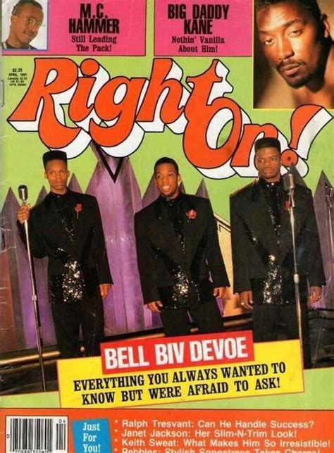 Bell Biv Devoe Righton New Edition Candy Girl New Edition