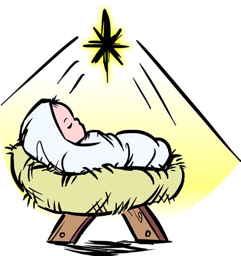 Baby Jesus Manger Scene Clipart Free Download Transparent Png Creazilla