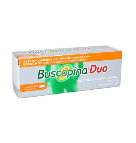 Buscapina Duo Mg Mg Caja Con Tabletas