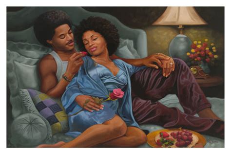 African American Romantic Artwork Its A Black