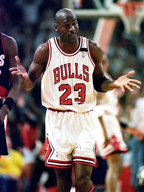 What Pros Wear Michael Jordan Shrugs After Making Six 3 Pointers In A