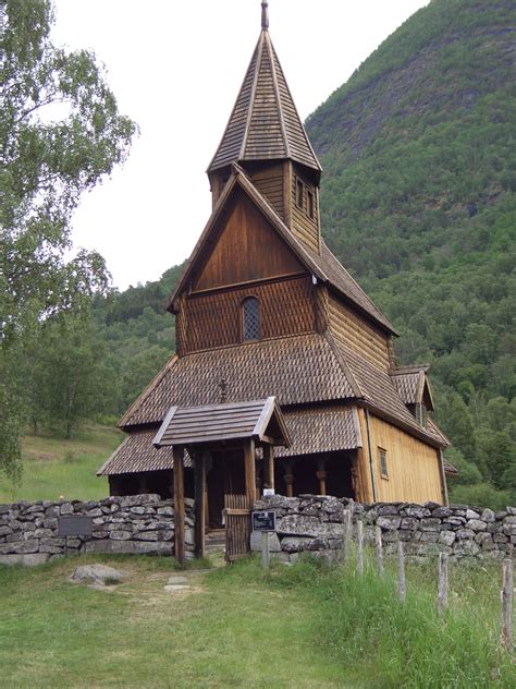 The Urnes Wooden Stave Church At Orneset The Oldest In Norway Was