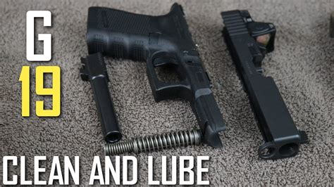 How To Clean And Lube The GLOCK Grease Or Oil YouTube