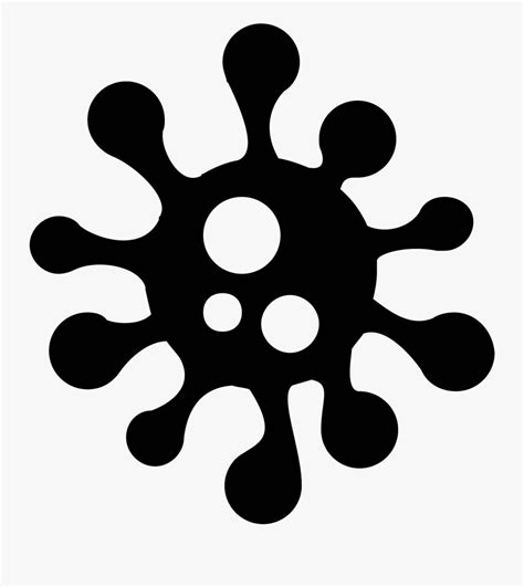 New users enjoy 60% off. Virus Clipart Black And White - Virus Icon , Free ...