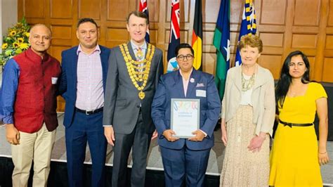 First Indian Australian To Receive Lord Mayors Australia Day