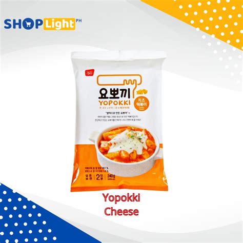 Yopokki Rice Cake Tteokbokki 120g Sweet And Spicy Cheese Oppa Korean