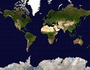 Large satellite map of the World. Large satellite World map | Vidiani ...