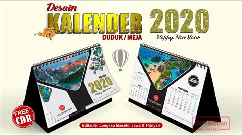 Desain kalender meja a5 landscape psd layers siap edit. Template Desain Kalender Duduk - Contoh Gambar Template