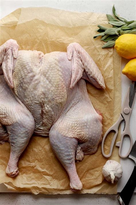 How To Spatchcock A Turkey Step By Step Guide With Photos Pwwb