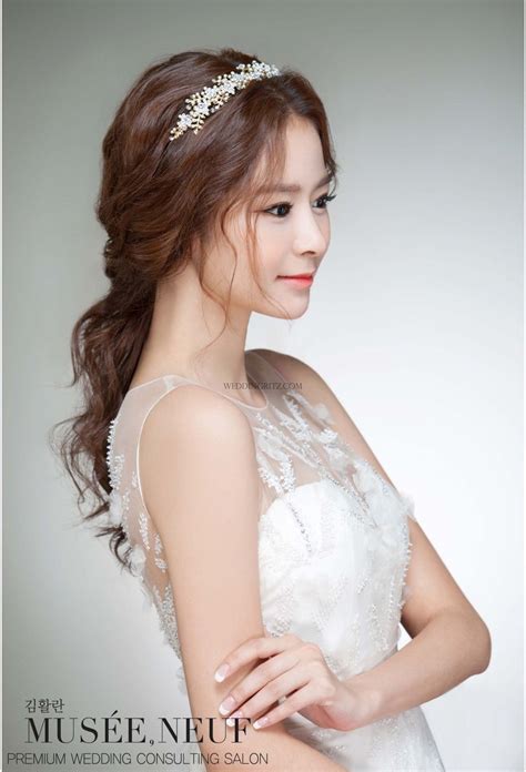 Pin By Shan Makeup Studio On Make Up Bride Korean Wedding Hair