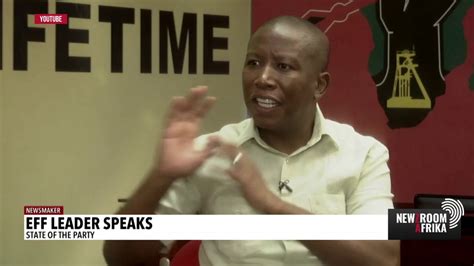 Part 1 In Conversation With Eff Leader Julius Malema Youtube
