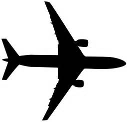 Airplane Silhouette Free Vector Silhouettes