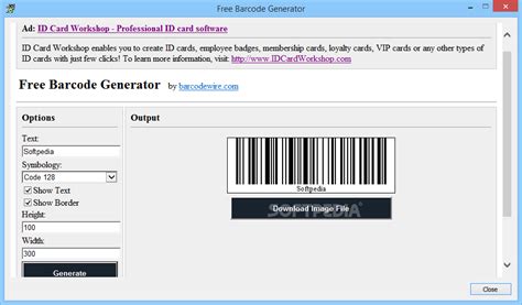 Maybe you would like to learn more about one of these? Free Barcode Generator Download