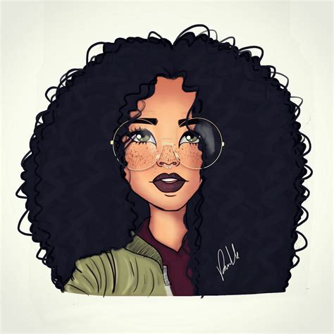 Top Inspiration 24 Curly Hair Black Girl Cartoon