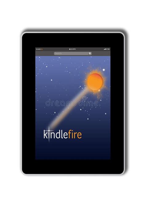 New Amazon Kindle Fire Hd Tablet Editorial Stock Photo Illustration