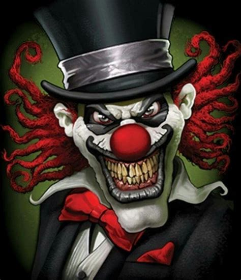 Dreamiesde Evil Clown Tattoos Evil Clowns Clown Horror
