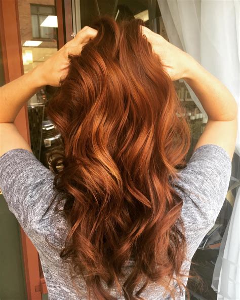 48 Copper Hair Color For Auburn Ombre Brown Amber Balayage