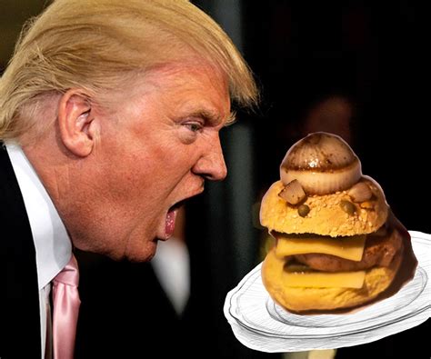 Donald Trump Burger 6 Steps Instructables