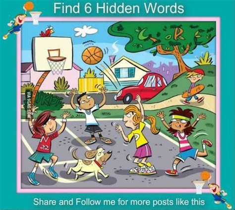 Highlights for children® is pleased to present 36 feature pages from their popular children's magazine. Can you find the 6 hidden words in this picture? | Hidden words, Hidden words in pictures ...