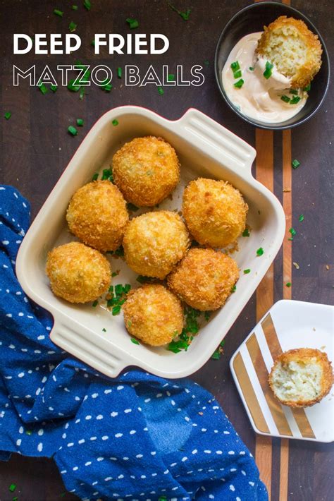 deep fried matzo balls what jew wanna eat