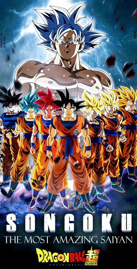 Goku All Forms Dragon Ball Super Anime Dragon Ball Super Dragon
