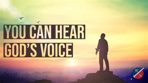 You Can Hear Gods Voice Warrior Notes School Of Ministry