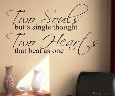 Two Souls But A Single Thought