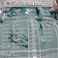 K Names For Boys 2020 | Name inspiration, Book writing tips, Baby names