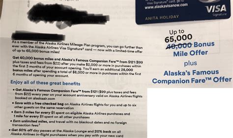 Maybe you would like to learn more about one of these? Targeted Bank of America 65,000 Alaska Airlines Offer - Doctor Of Credit
