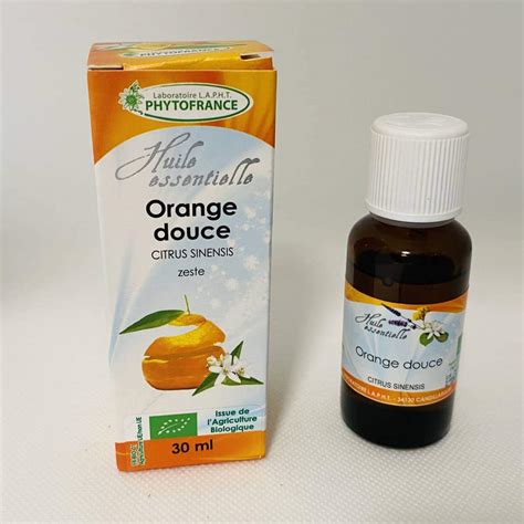 Huile Essentielle Bio Dorange Douce 30ml